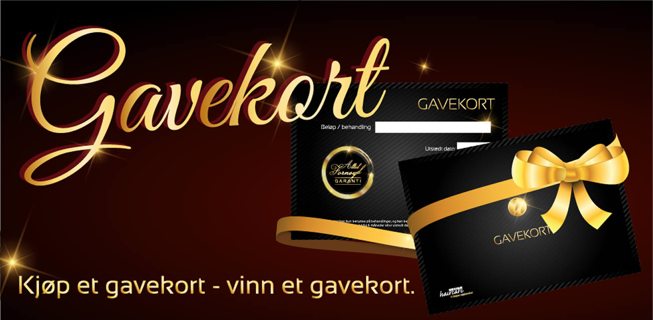 gavekort frisørtime