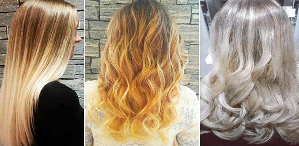 3 frisyrer med balayage solkysset hårfarge